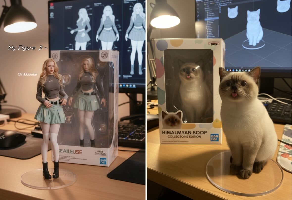 PhotoCat AI Action Figure Generator