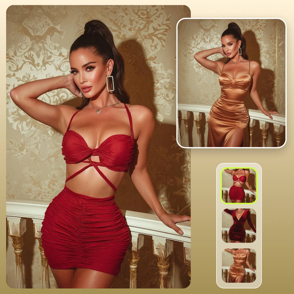 Thay quần áo với PhotoCat AI