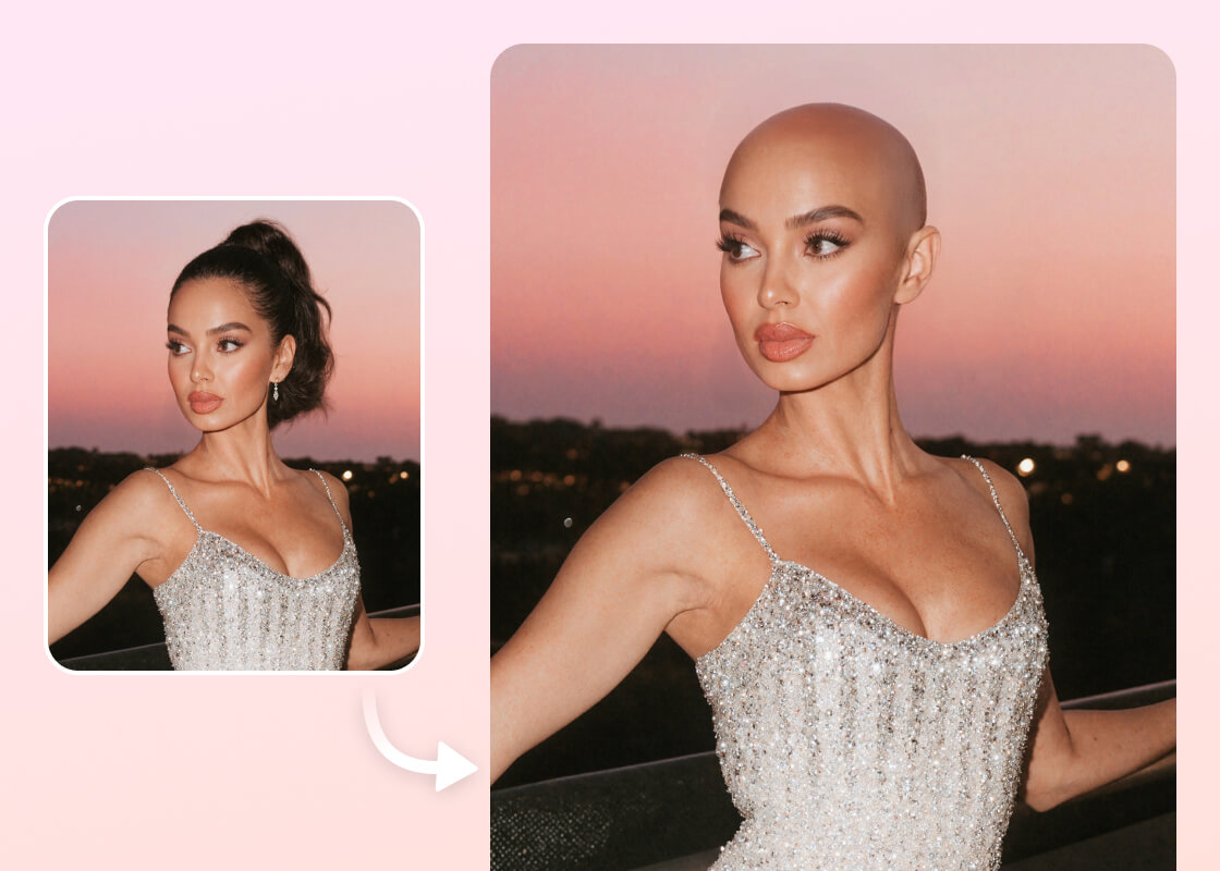 BeautyPlus Bald Filter