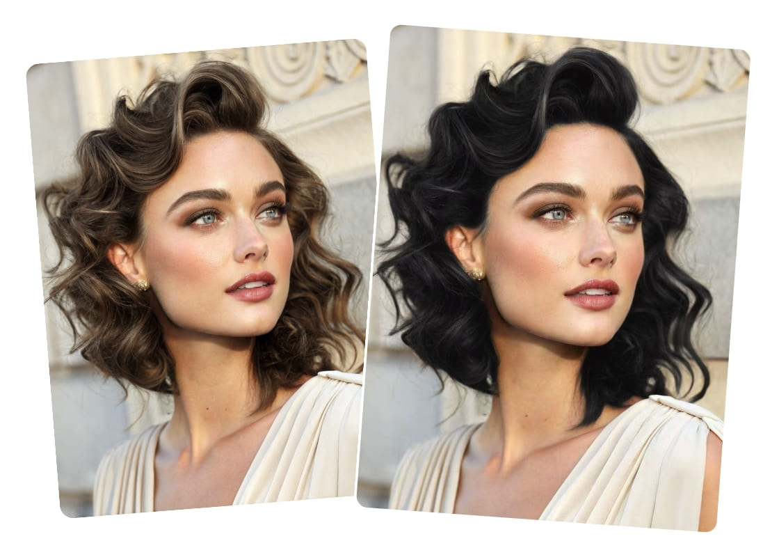 BeautyPlus Black Hair Filter