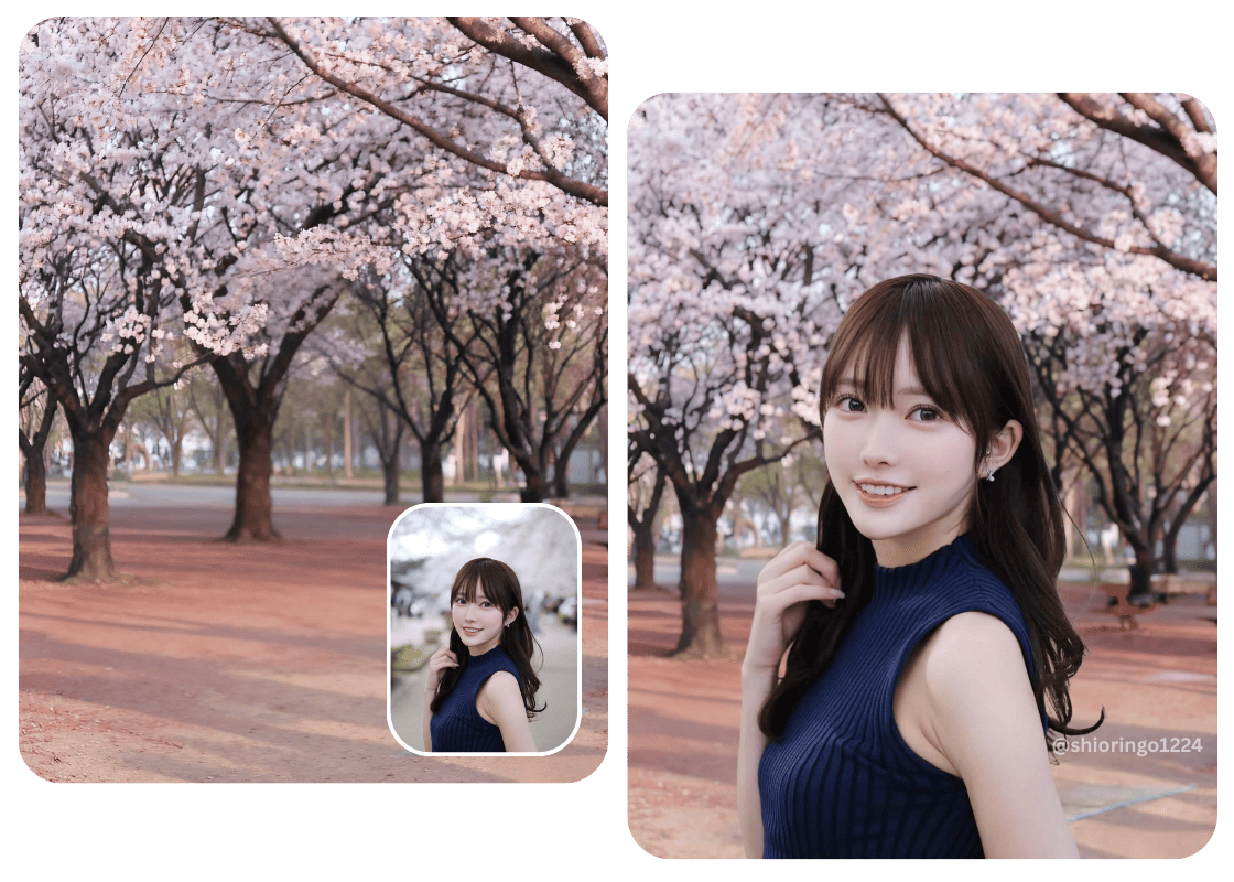 Thay nền ảnh với BeautyPlus 