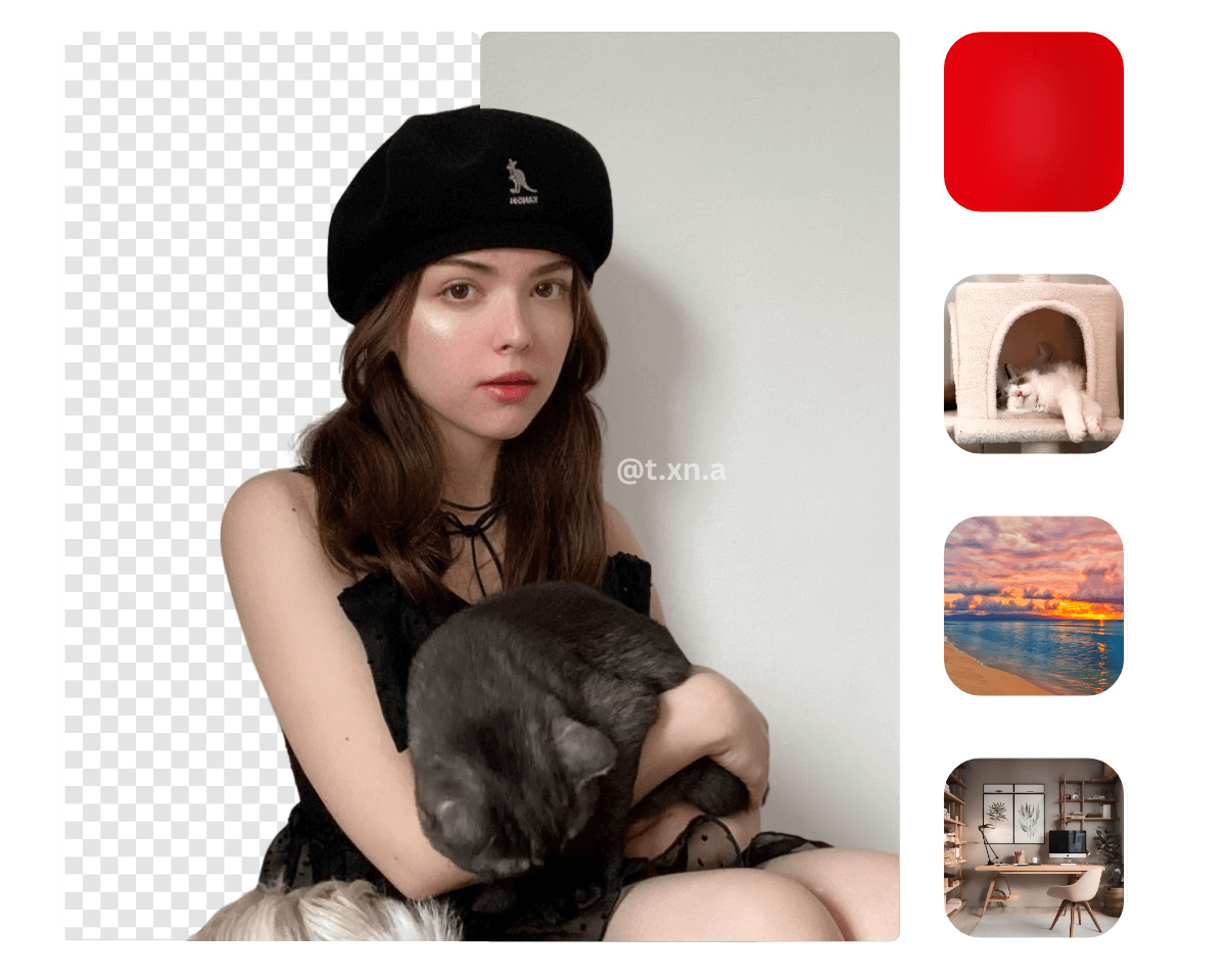 Thay nền ảnh với BeautyPlus 