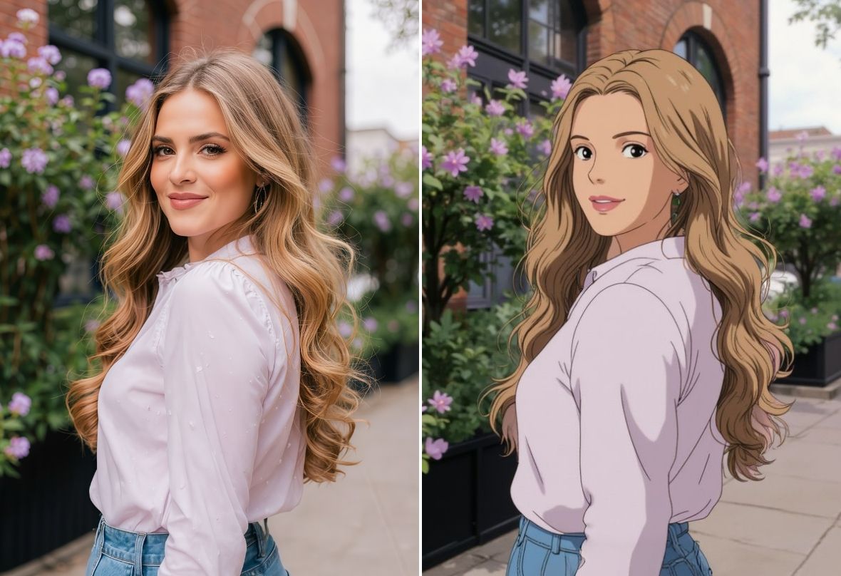 Chuyển ảnh sang anime online với PhotoCat 