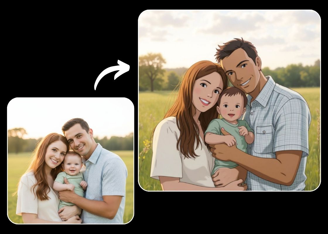 Chuyển ảnh sang anime online với PhotoCat 