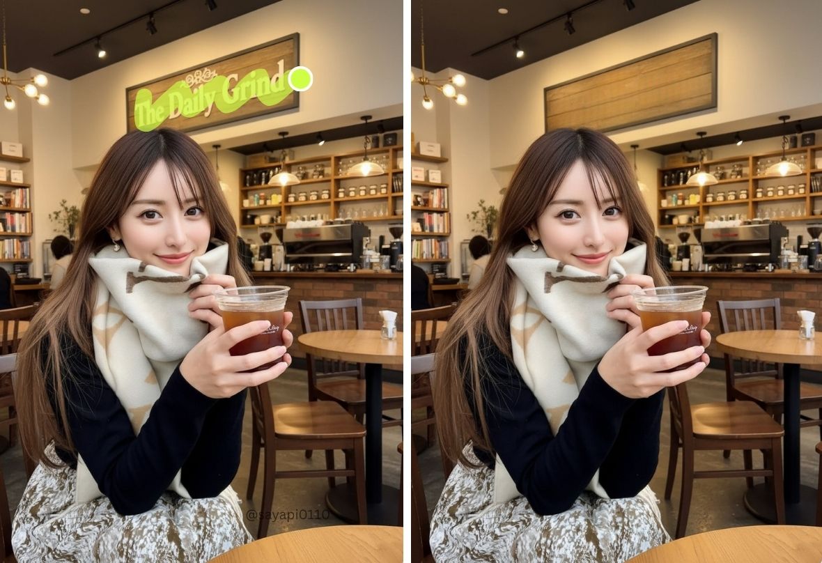 Xóa chữ trên ảnh với PhotoCat