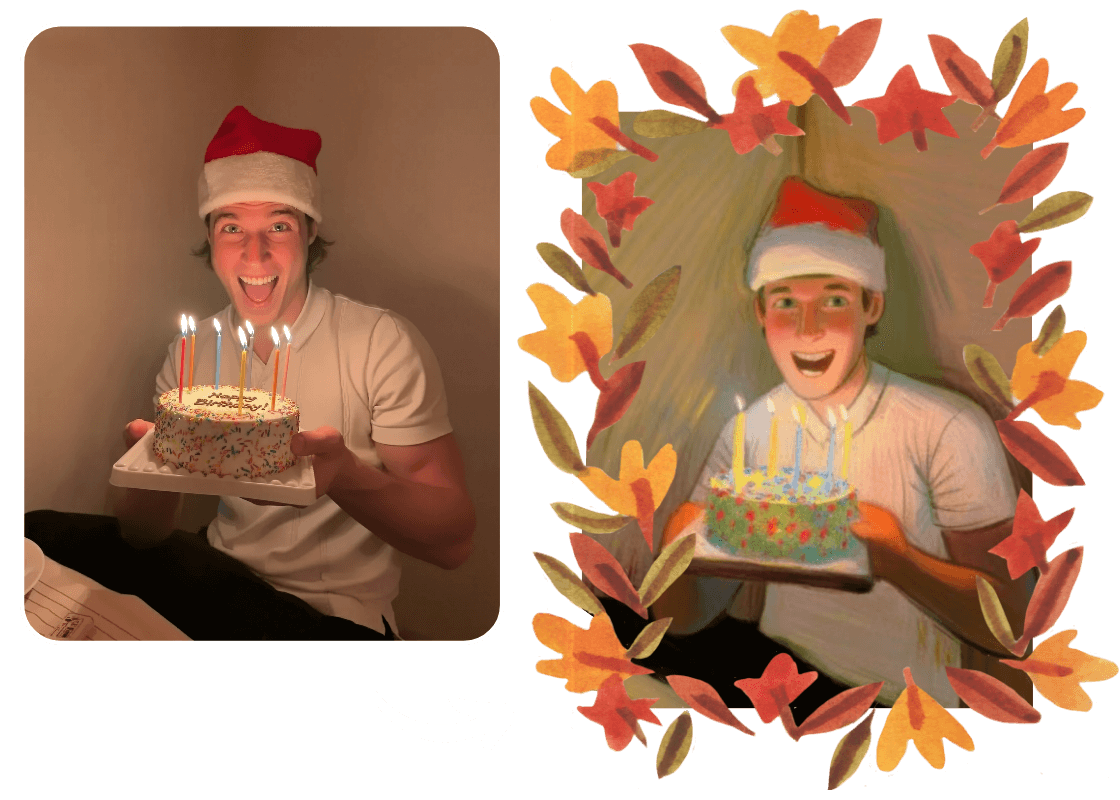 Foto a dibujo de PhotoCat