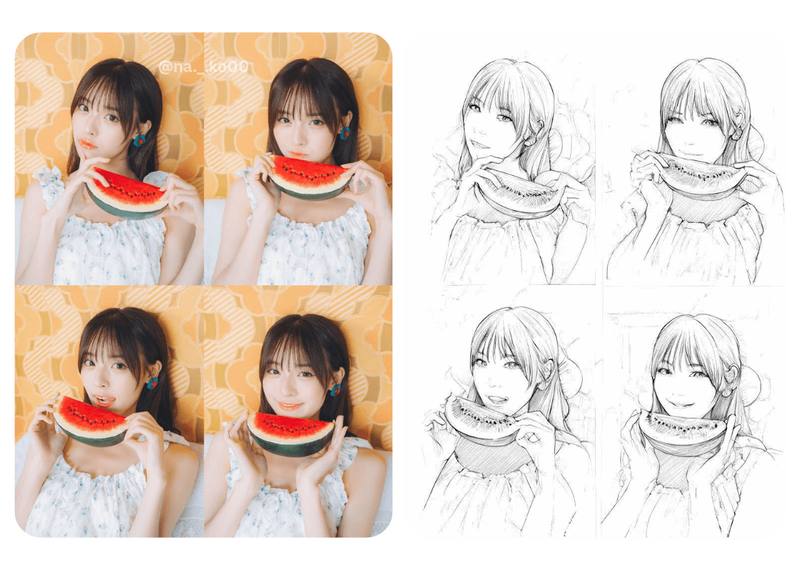 Foto a dibujo de PhotoCat