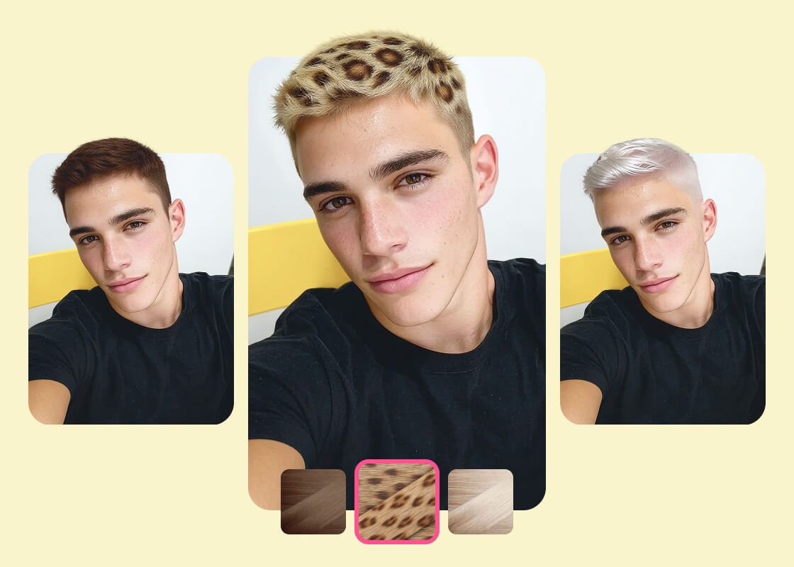 เครื่องมือค้นหาทรงผมชายที่เหมาะกับฉัน | BeautyPlus