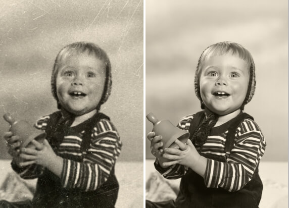 Реставрация старых фото