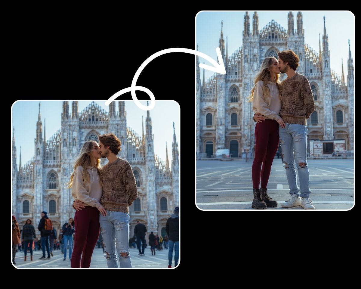 PhotoCat Remove people from photo