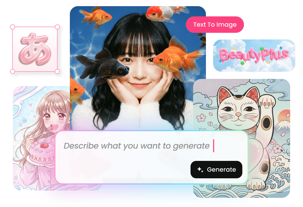 BeautyPlus 이미지 생성 AI