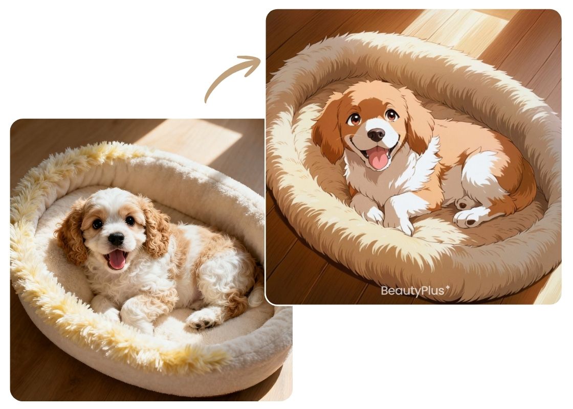 BeautyPlus AI Pet Portrait Generator