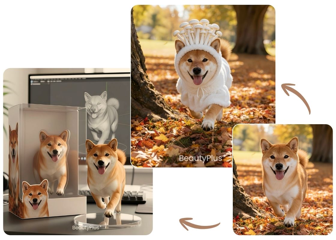 BeautyPlus AI Pet Portrait Generator