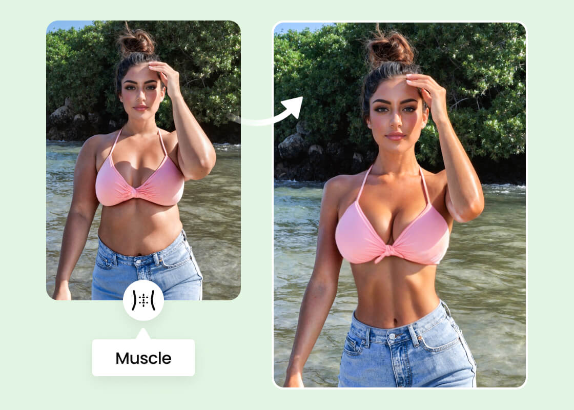 AI Edit Otot BeautyPlus