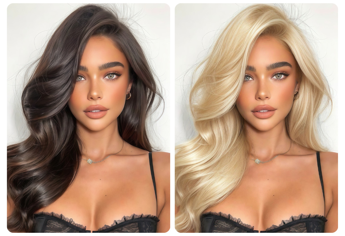BeautyPlus Blonde Hair Filter
