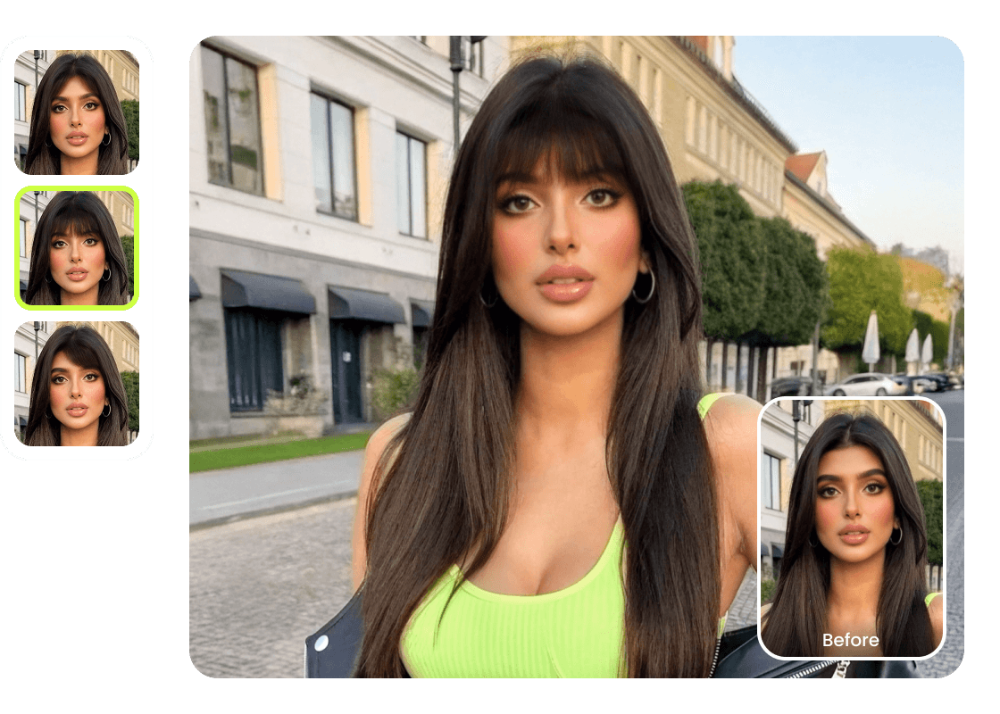 PhotoCat AI Hairstyle Changer