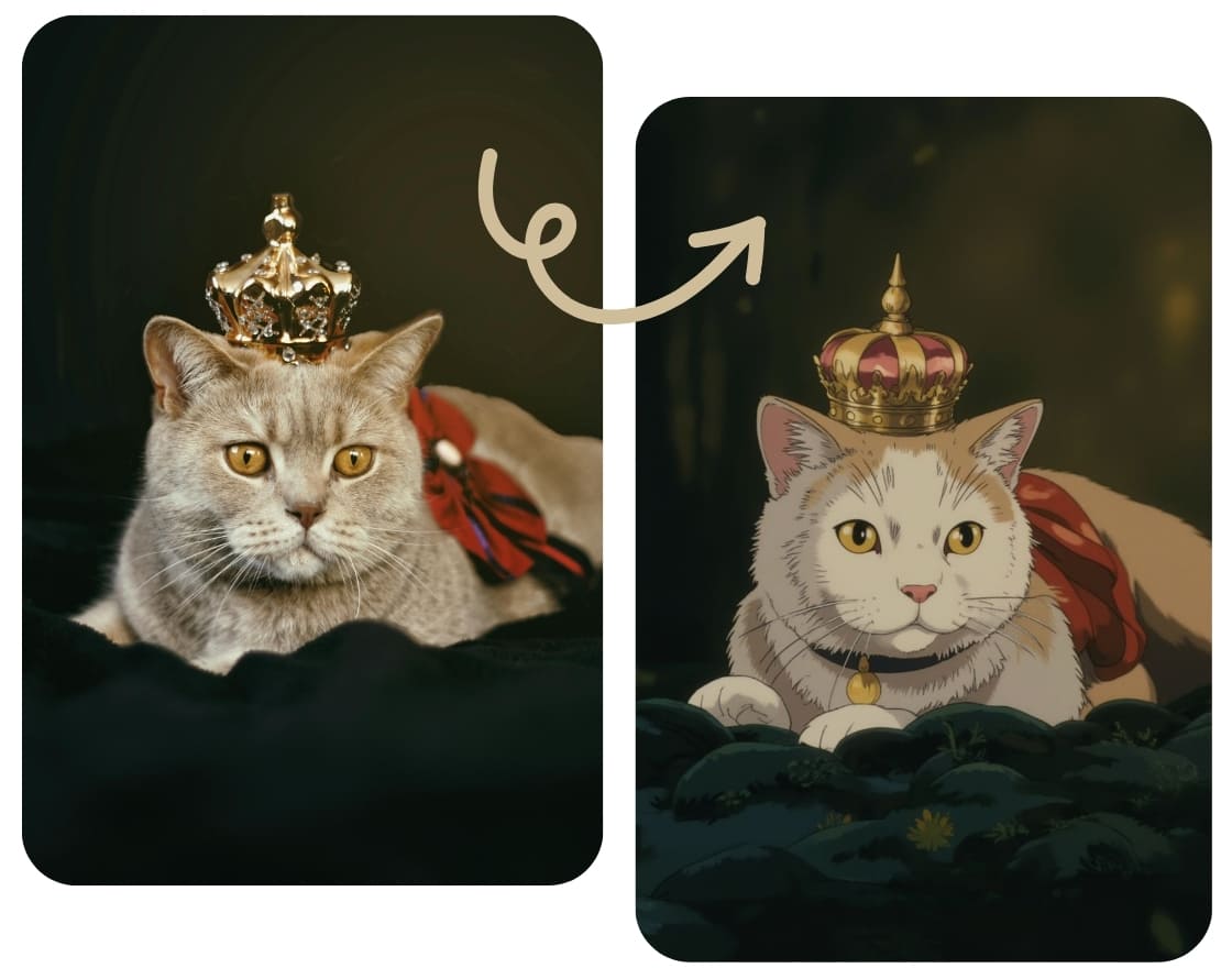 Edit Foto Gaya Ghibli AI Gratis | BeautyPlus Online