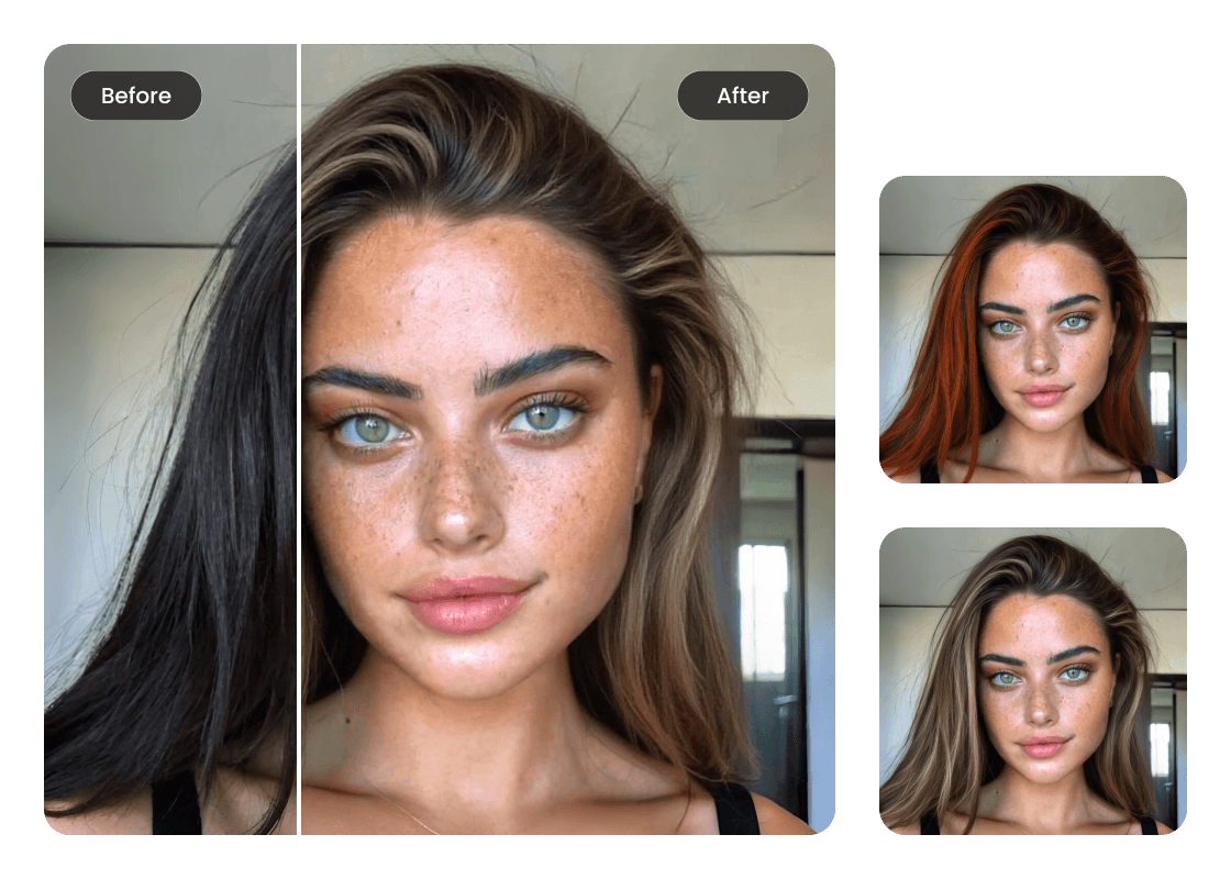 Mudar Cor do Cabelo com IA 