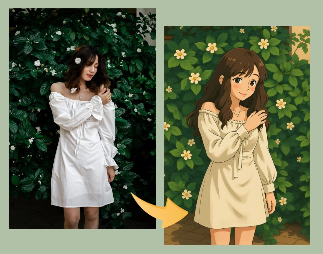Edit Foto Gaya Ghibli AI Gratis | BeautyPlus Online