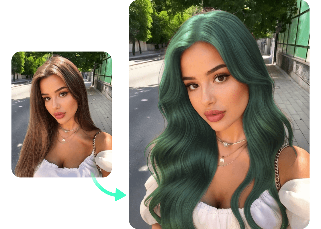 PhotoCat AI Hairstyle Changer
