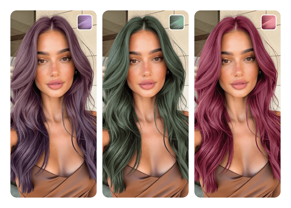 Mudar Cor do Cabelo com IA 