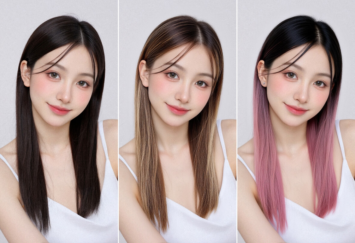 Thay đổi màu tóc với PhotoCat