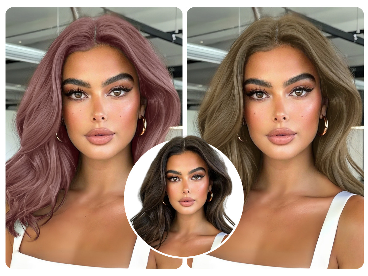 Hair Color Try On