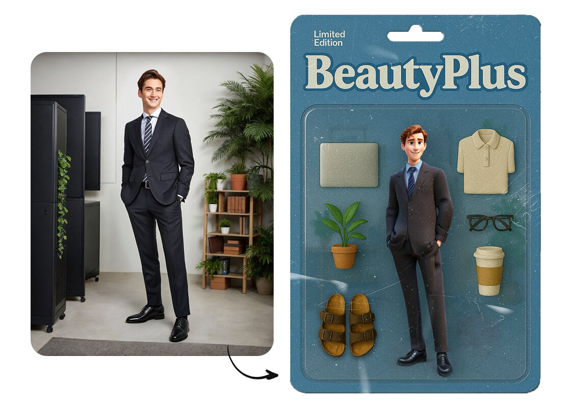 BeautyPlus 3Dフィギュアジェネレーター
