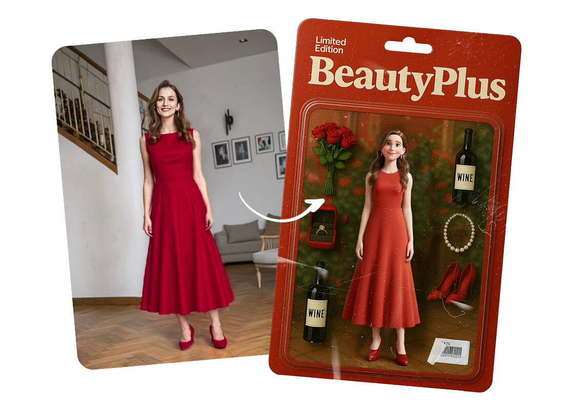 BeautyPlus 3Dフィギュアジェネレーター