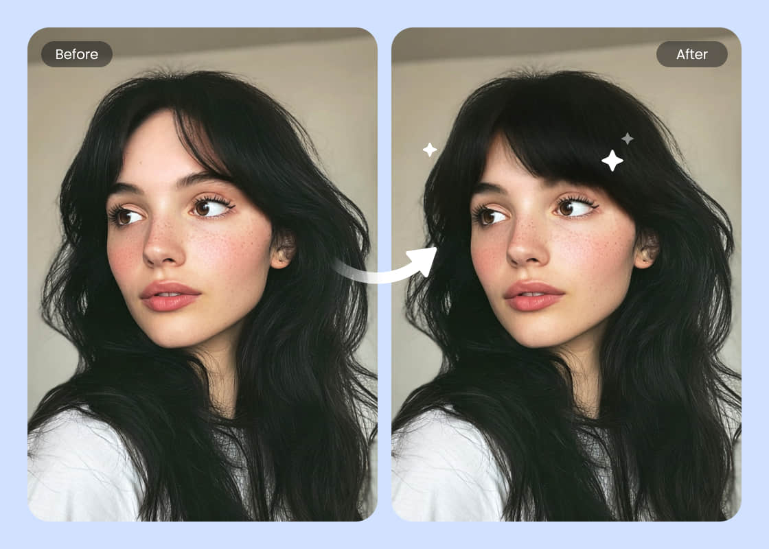 Filter tóc mái