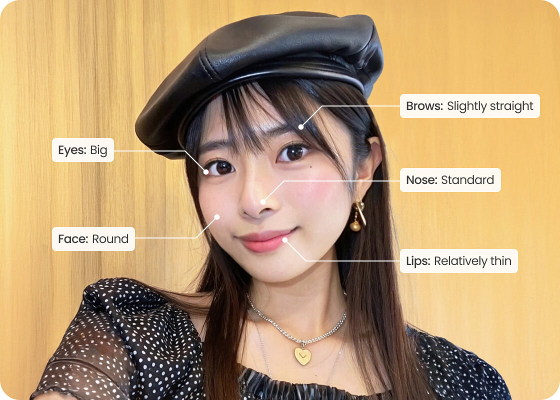 BeautyPlus AI顔タイプ診断