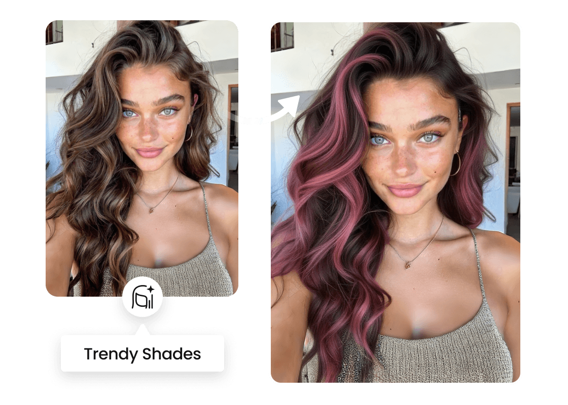 Mudar Cor do Cabelo com IA 