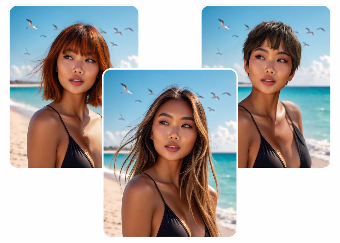Filter tóc ngắn BeautyPlus