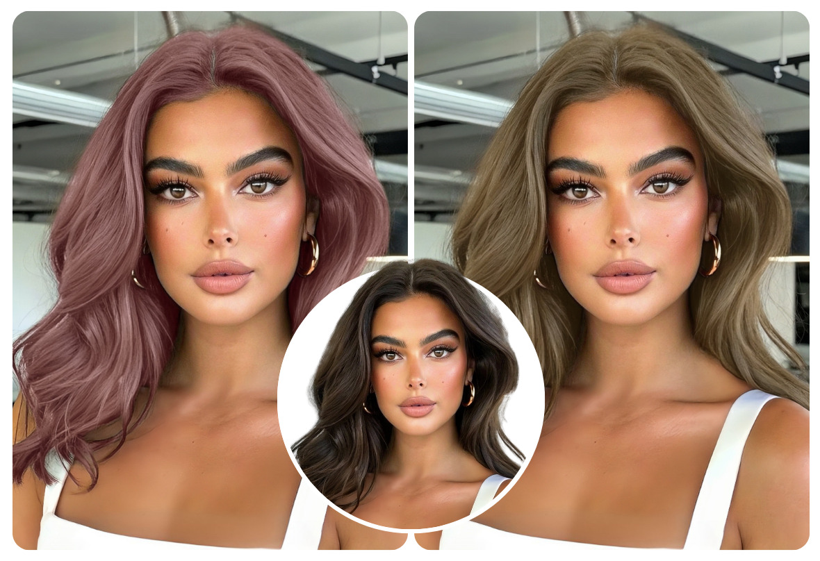 Hair Color Try On